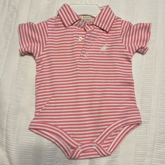 The Beaufort Bonnet Company This Prim & Proper Polo 0-6 months - Picture 1 of 3